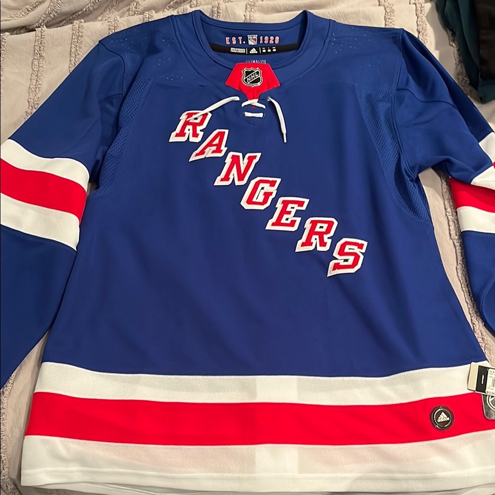 New York Rangers Hockey Jersey Adidas authentic